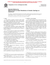 WITHDRAWN ASTM B136-84(2003) 10.2.2003 preview