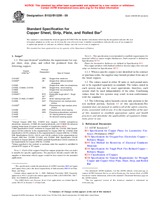 WITHDRAWN ASTM B152/B152M-09 1.10.2009 preview
