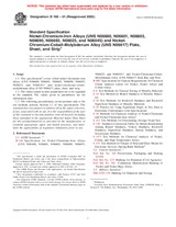 WITHDRAWN ASTM B168-01(2005) 1.11.2005 preview