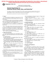 WITHDRAWN ASTM B169-95 1.1.1995 preview