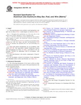 WITHDRAWN ASTM B211M-03 1.11.2003 preview