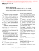 WITHDRAWN ASTM B211M-95a 10.6.2001 preview