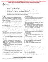 WITHDRAWN ASTM B234M-00 10.5.2000 preview