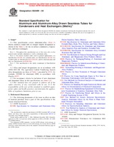 WITHDRAWN ASTM B234M-04 1.12.2004 preview