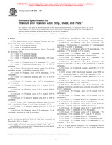 WITHDRAWN ASTM B265-07 1.11.2007 preview