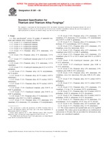 WITHDRAWN ASTM B381-05 1.1.2005 preview