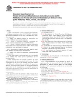 WITHDRAWN ASTM B443-00(2005) 1.11.2005 preview