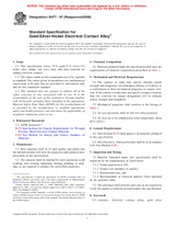 WITHDRAWN ASTM B477-97(2008) 1.5.2008 preview