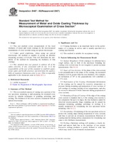 WITHDRAWN ASTM B487-85(2007) 1.3.2007 preview