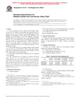 WITHDRAWN ASTM B514-95(2002)e1 1.11.2005 preview