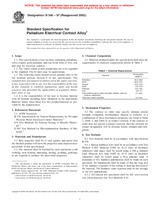 WITHDRAWN ASTM B540-97(2002) 10.12.1997 preview