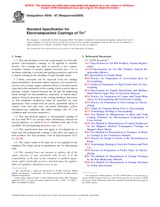 WITHDRAWN ASTM B545-97(2009) 1.9.2009 preview