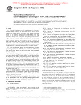 WITHDRAWN ASTM B579-73(1999) 1.1.1999 preview