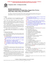 WITHDRAWN ASTM B592-01(2006) 1.2.2006 preview