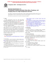 WITHDRAWN ASTM B637-06(2011) 1.6.2011 preview