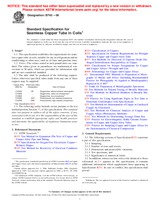 WITHDRAWN ASTM B743-06 1.10.2006 preview