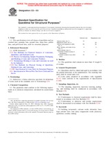 WITHDRAWN ASTM C5-03 10.5.2003 preview