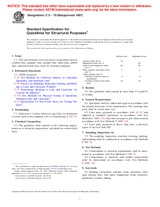 WITHDRAWN ASTM C5-79(1997) 10.11.1997 preview