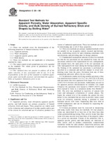 WITHDRAWN ASTM C20-00 10.4.2000 preview