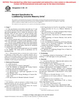 WITHDRAWN ASTM C90-01 10.2.2002 preview