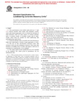 WITHDRAWN ASTM C90-06 1.2.2006 preview
