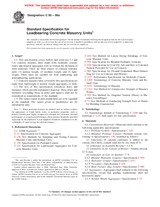 WITHDRAWN ASTM C90-06a 1.6.2006 preview