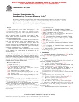 WITHDRAWN ASTM C90-06b 15.12.2006 preview