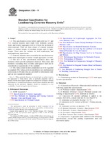 WITHDRAWN ASTM C90-11 1.1.2011 preview