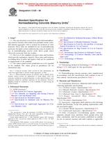 WITHDRAWN ASTM C129-06 1.12.2006 preview