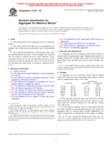 WITHDRAWN ASTM C144-04 1.12.2004 preview
