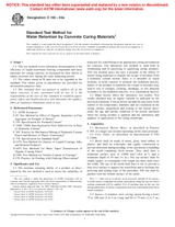 WITHDRAWN ASTM C156-02a 10.9.2002 preview
