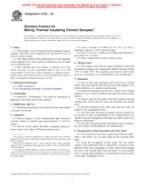 WITHDRAWN ASTM C163-05 1.4.2005 preview