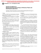 WITHDRAWN ASTM C179-85(1999) 1.1.1999 preview