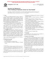 WITHDRAWN ASTM C191-04a 1.7.2004 preview