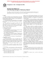 WITHDRAWN ASTM C198-91(2001) 25.1.1991 preview