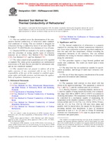 WITHDRAWN ASTM C201-93(2009) 1.3.2009 preview