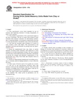 WITHDRAWN ASTM C216-07a 1.8.2007 preview
