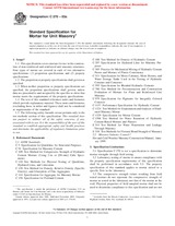 WITHDRAWN ASTM C270-03a 10.1.2003 preview