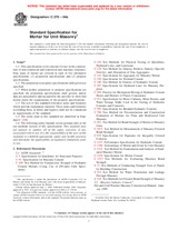WITHDRAWN ASTM C270-04a 1.9.2004 preview