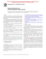 WITHDRAWN ASTM C279-88(2007) 1.6.2007 preview