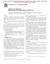 WITHDRAWN ASTM C357-94(1998) 10.9.1998 preview