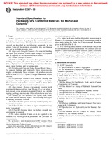 WITHDRAWN ASTM C387-00 10.8.2000 preview