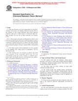 WITHDRAWN ASTM C395-01(2006) 15.9.2006 preview