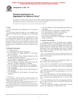 WITHDRAWN ASTM C404-04 1.10.2004 preview