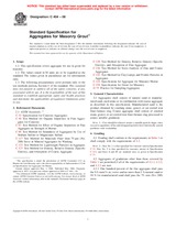 WITHDRAWN ASTM C404-06 1.5.2006 preview