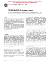 WITHDRAWN ASTM C408-88(1999) 10.10.1999 preview