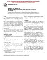 WITHDRAWN ASTM C411-97 10.5.1997 preview