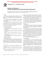 WITHDRAWN ASTM C417-93(1998) 10.9.1998 preview