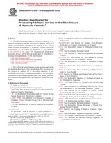 WITHDRAWN ASTM C465-99(2005) 1.7.2005 preview