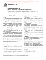 WITHDRAWN ASTM C478-03 10.5.2003 preview